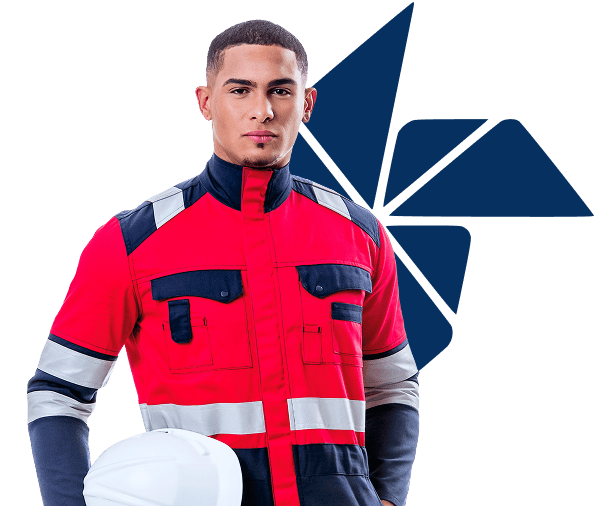 Profissional usando uniforme Ideal Works