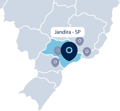 Mapa da fábrica de Jandira